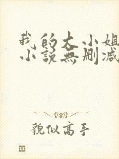 我的大小姐老婆小说无删减在线阅读