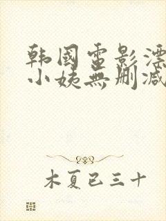 韩国电影漂亮的小姨无删减封面