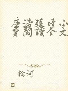 唐浩张晴小说免费阅读全文封面