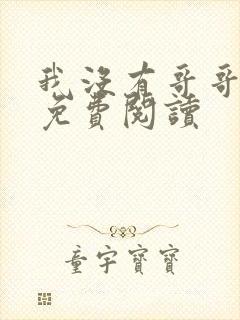 我没有哥哥小说免费阅读