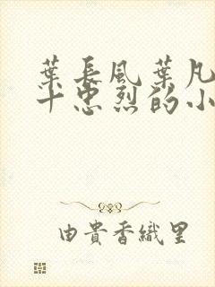 叶长风叶凡一门十忠烈的小说名字