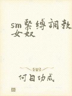 sm紧缚调教美女奴