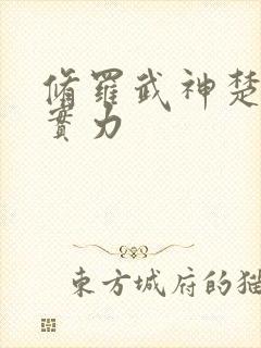 修罗武神楚轩辕实力