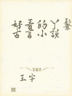 好看的丫鬟小说古言小说