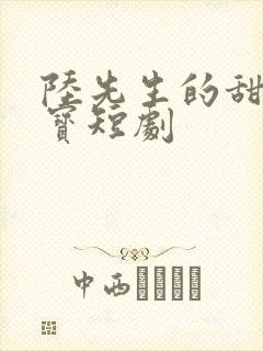 陆先生的甜妻酷宝短剧