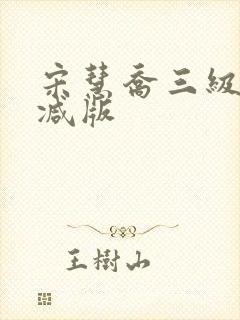 宋慧乔三级无删减版