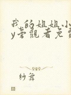 我的姐姐小说by旁观者免费阅读全文