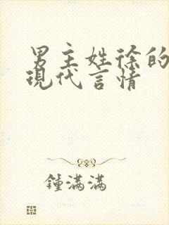 男主姓徐的小说现代言情封面