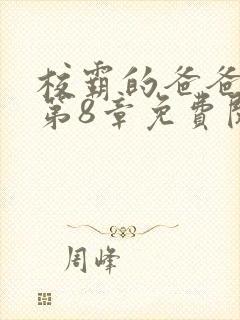 校霸的爸爸小说第8章免费阅读