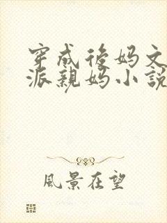 穿成后妈文的反派亲妈小说