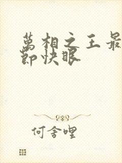 万相之王最新章节快眼