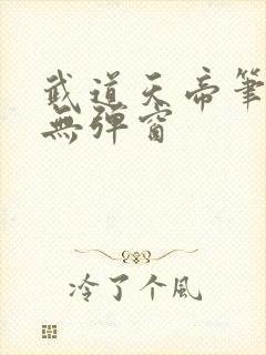 武道天帝笔趣阁无弹窗
