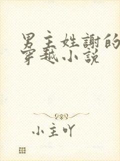 男主姓谢的古代穿越小说封面