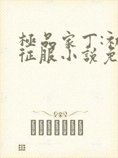 极品家丁:初八征服小说免费阅读