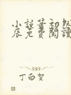 小说萧初然与叶辰免费阅读