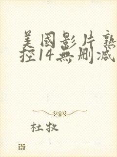 美国影片熟女掌控14无删减