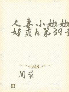 人妻小嫩嫩好紧好爽h第39章封面