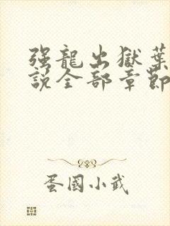 强龙出狱叶辰小说全部章节