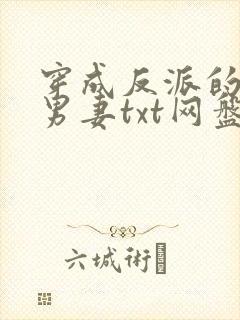 穿成反派的炮灰男妻txt网盘封面