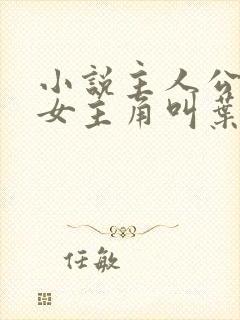 小说主人公林凡女主角叫叶惜