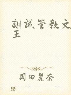 训诫管教文双男主