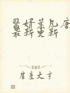 医婿叶凡唐若雪最新更新