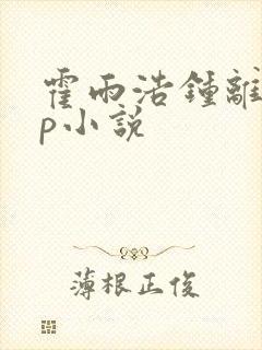 霍雨浩钟离乌cp小说封面