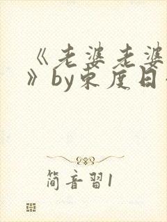 《老婆老婆老婆》by东度日小说番外