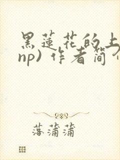 黑莲花的上位(np) 作者简介封面