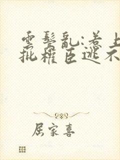 云鬓乱:惹上疯批权臣逃不掉封面