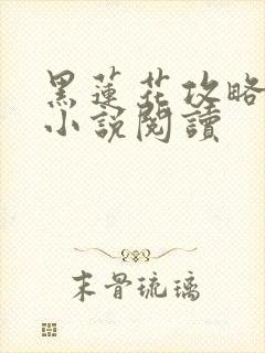 黑莲花攻略手册小说阅读