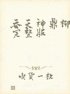 吞天神鼎柳无邪完整版封面