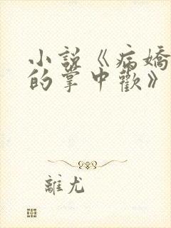 小说《病娇太子的掌中欢》