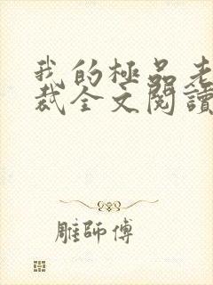 我的极品老婆总裁全文阅读免费