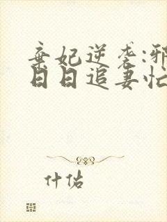 弃妃逆袭:邪王日日追妻忙小说阅读