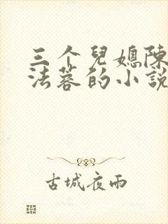 三个儿媳陈红陈法蓉的小说