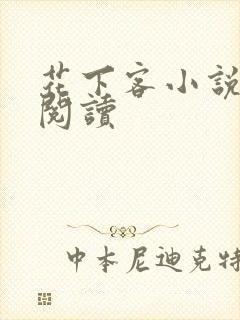 花下客小说免费阅读