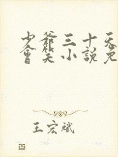 少爷三十天之后会笑小说免费阅读