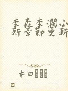 李森李澜小说最新章节更新时间封面