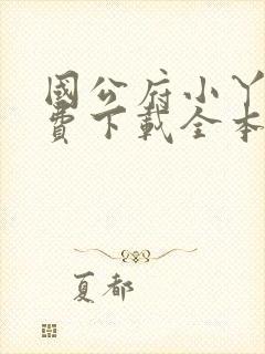 国公府小丫鬟免费下载全本