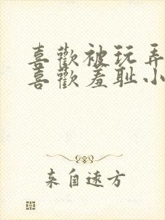 喜欢被玩弄调教喜欢羞耻小说