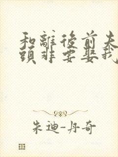 和离后前夫死对头非要娶我免费阅读