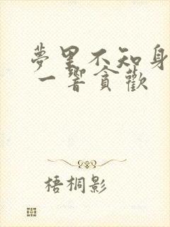 梦里不知身是客 一响贪欢