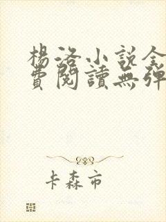 杨洛小说全文免费阅读无弹窗最新章节