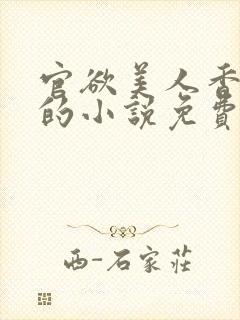 官欲美人香刘峰的小说免费阅读