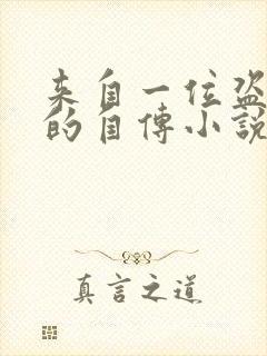 来自一位盗墓者的自传小说全文免费阅读