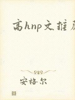 高hnp文推荐封面