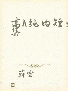 高h纯肉短文合集封面
