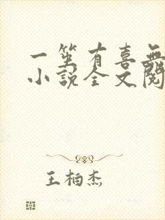一笙有喜无删减小说全文阅读封面