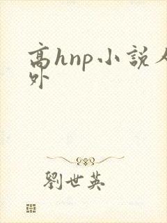 高hnp小说人外